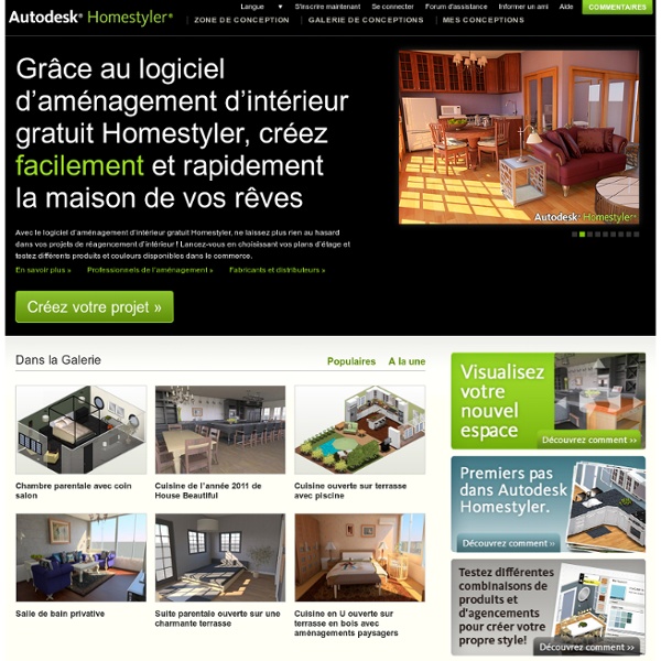 Autodesk Homestyler – Logiciel d’aménagement d'intérieur gratuit