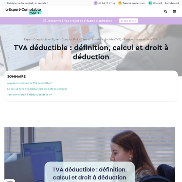 La TVA déductible : définition et application
