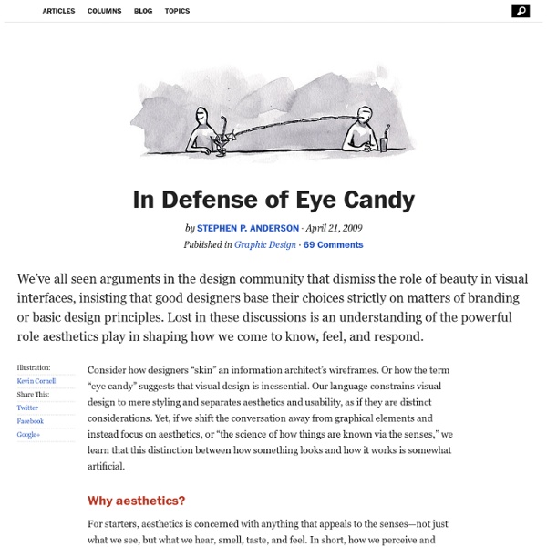 In Defense of Eye Candy