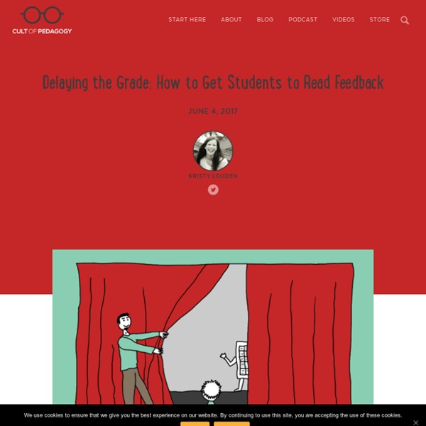 Delaying the Grade: How to Get Students to Read Feedback