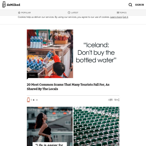 DeMilked - Design Milking Magazine