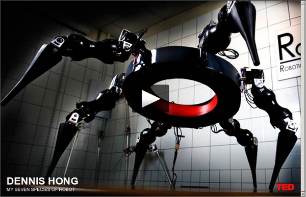 Dennis Hong: My seven species of robot