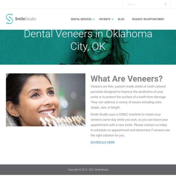Dental Veneer Services in Oklahoma City, OK