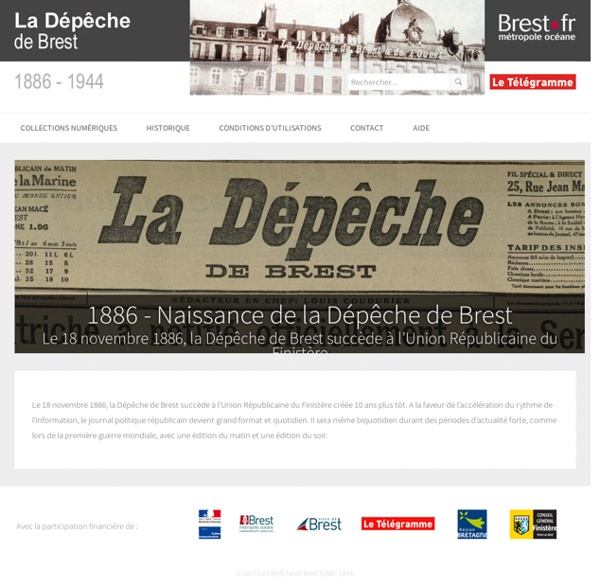 La Dépêche de Brest (1886-1944)