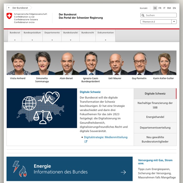 Admin.ch - Homepage
