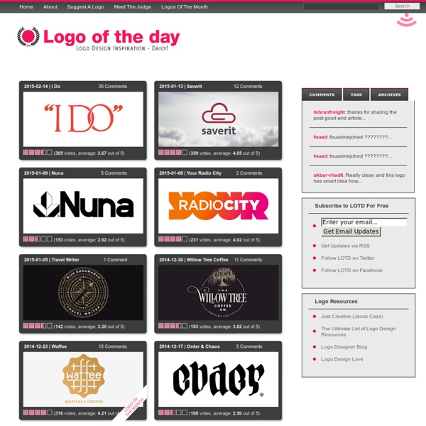 Logo Of The Day - Logo Design Inspiration, Gallery & Award Scheme!
