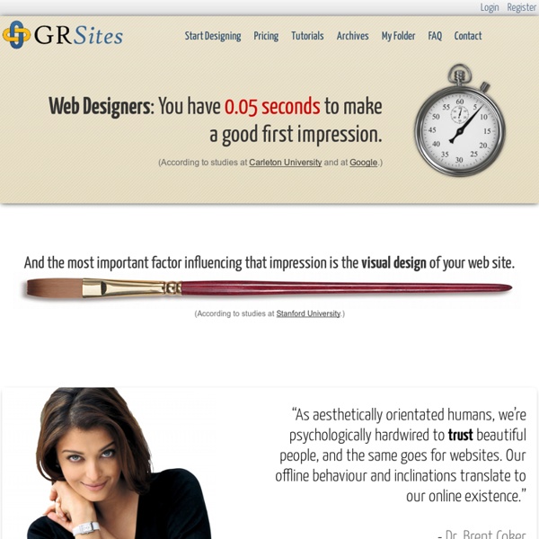 Web Design Tools - GRSites.com