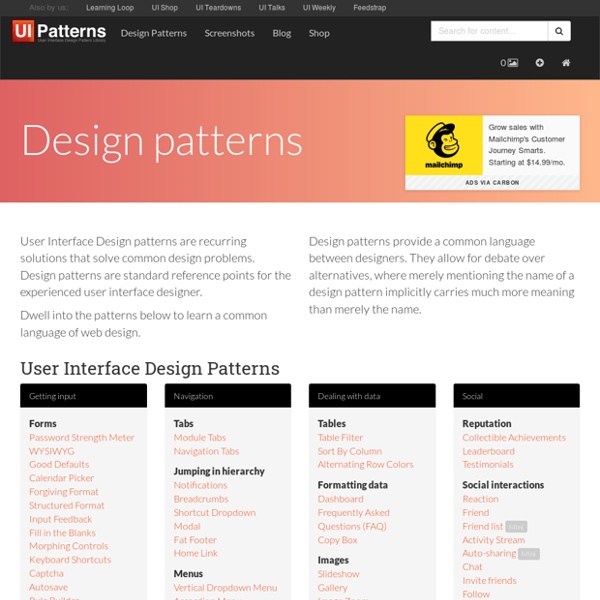 Design patterns