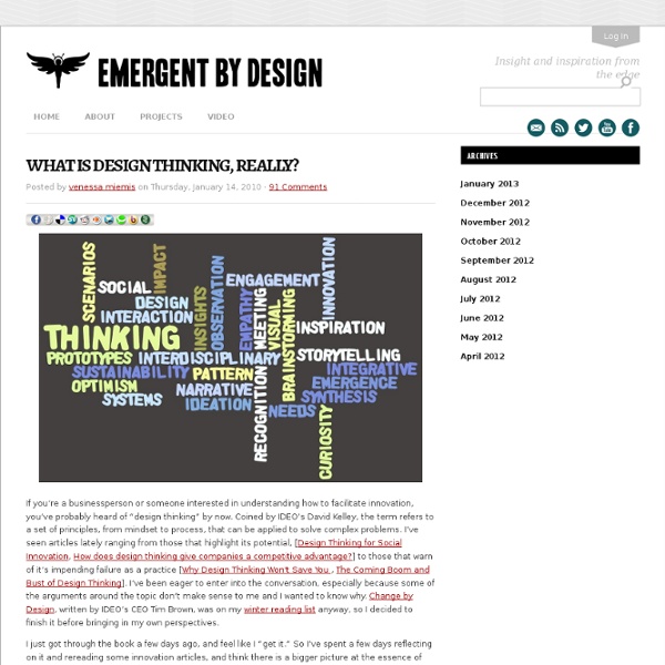 What is Design Thinking, Really