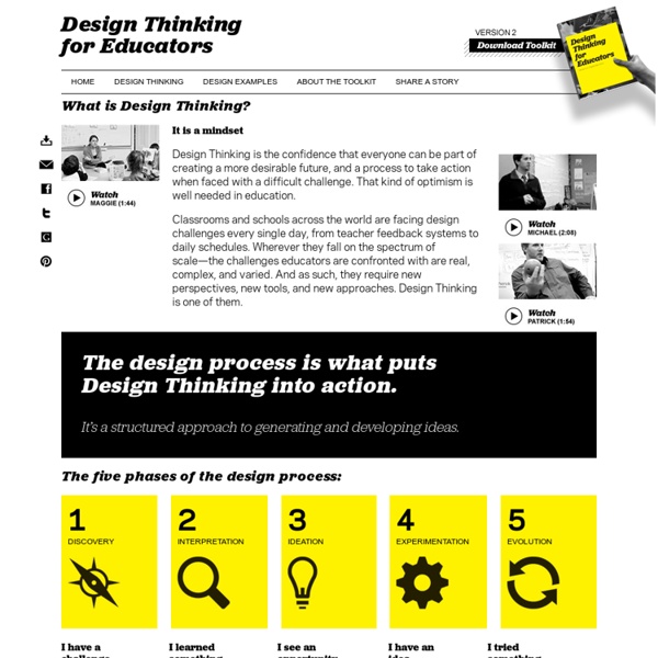 Design Thinking « Design Thinking for Educators