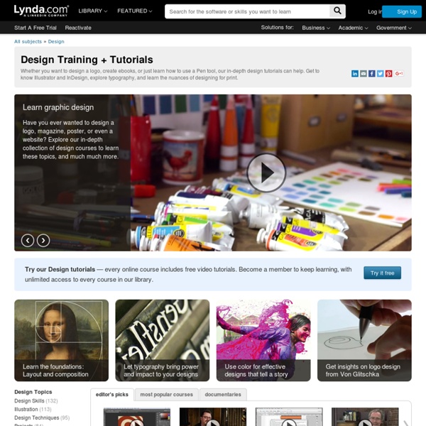 Design Training & Tutorials