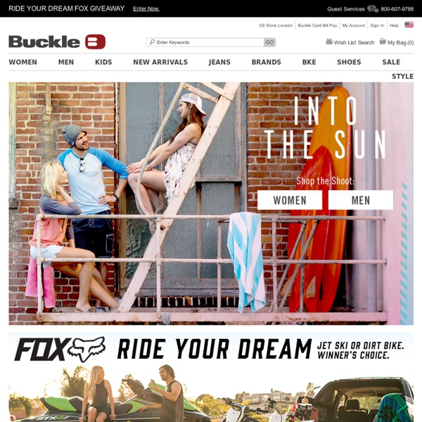 Buckle: Designer Jeans & Clothing from Your Favorite Brands