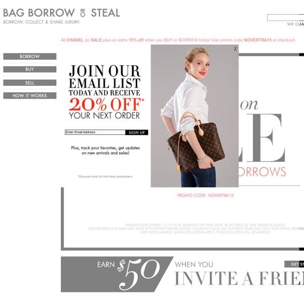 Buy Handbags and Purses - BagBorroworSteal.com