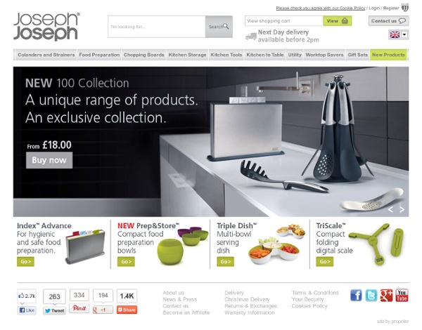 Stylish Kitchen and Cookware Accessories, Utensils and Gadgets