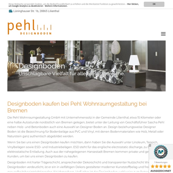 Pehl Wohnraumgestaltung: Designboden