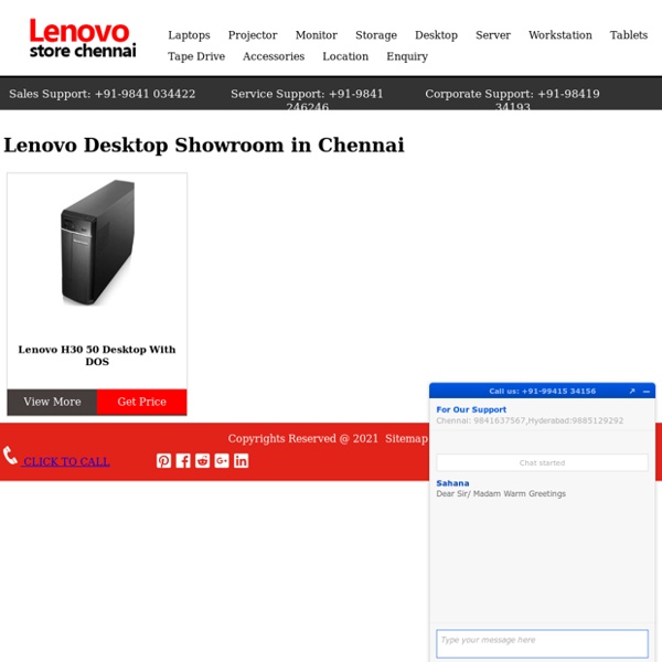 Lenovo Desktop Service Center Chennai