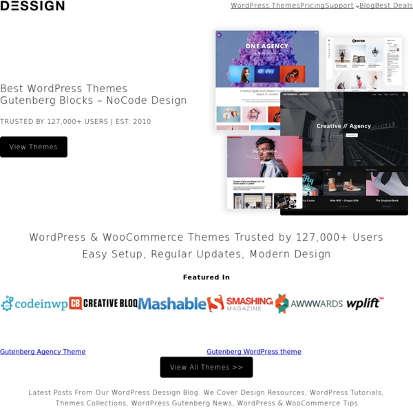 WordPress Themes Free & Premium Grid Based - Dessign
