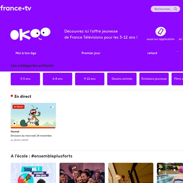 Dessins animés pour enfants avec Okoo - Vos héros préférés en streaming