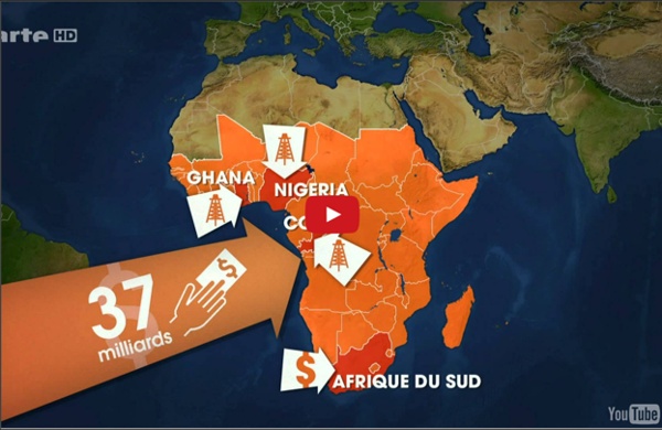 Le Dessous des Cartes L’AFRIQUE : ZONES DE CROISSANCE