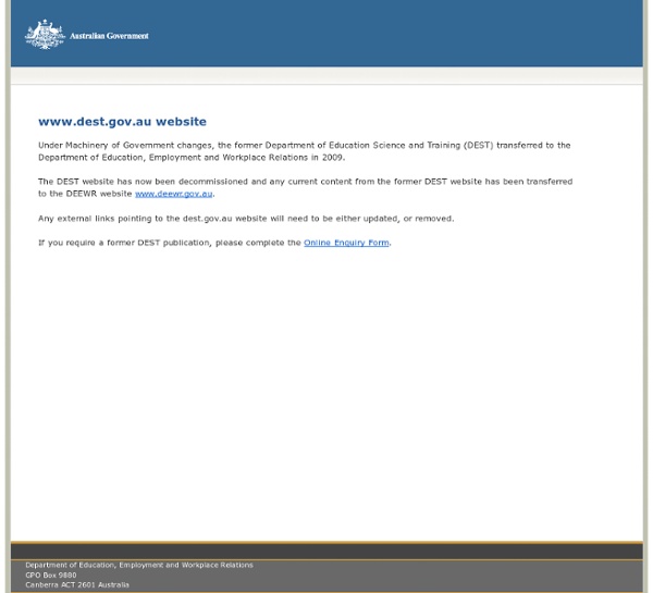 Dest.gov.au