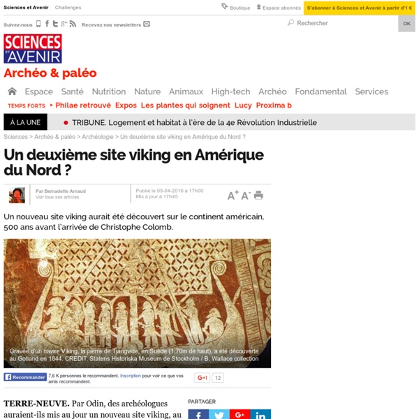 Un deuxième site viking en Amérique du Nord ?