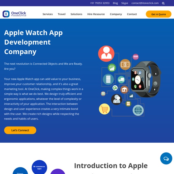 Apple Watch App Development Company