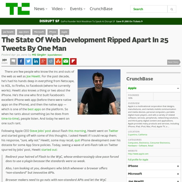 The State Of Web Development Ripped Apart In 25 Tweets By One Ma