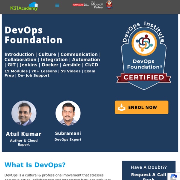 DevOps Foundation (DOFD)