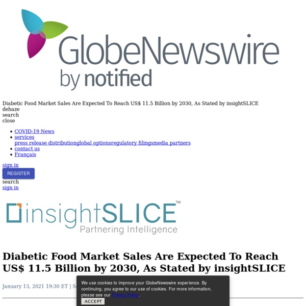 Diabetic Food Market Sales Are Expected To Reach US$ 11.5