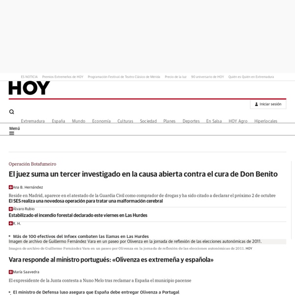 HOY Extremadura a diario con noticias y última hora del periódico y la edición digital