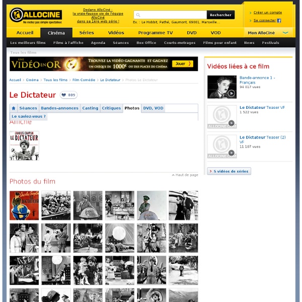 Le Dictateur : Photos et affiches