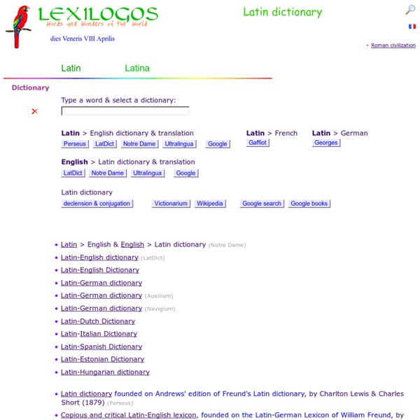 Latin On Line Dictionary 59