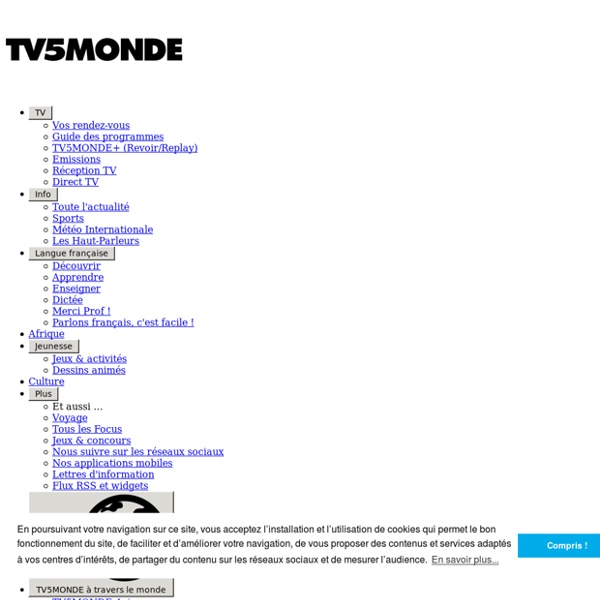 Dictionnaire TV5MONDE : Dictionnaire français gratuit