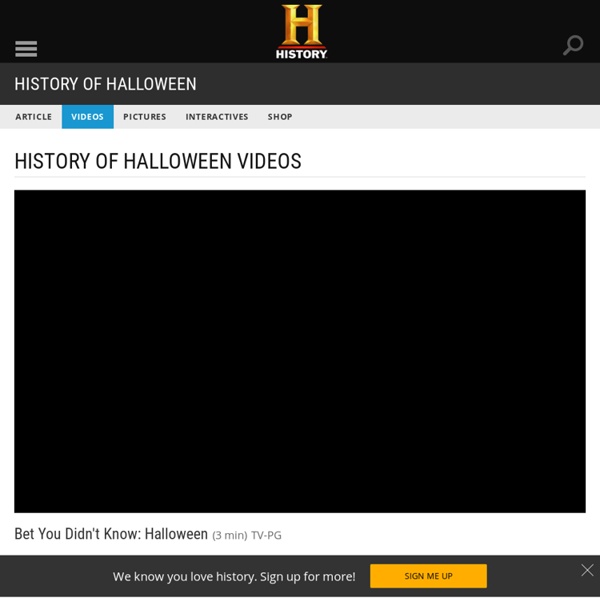 Bet You Didn't Know: Halloween Video - History of Ghost Stories