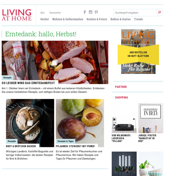 Living at Home - Homepage