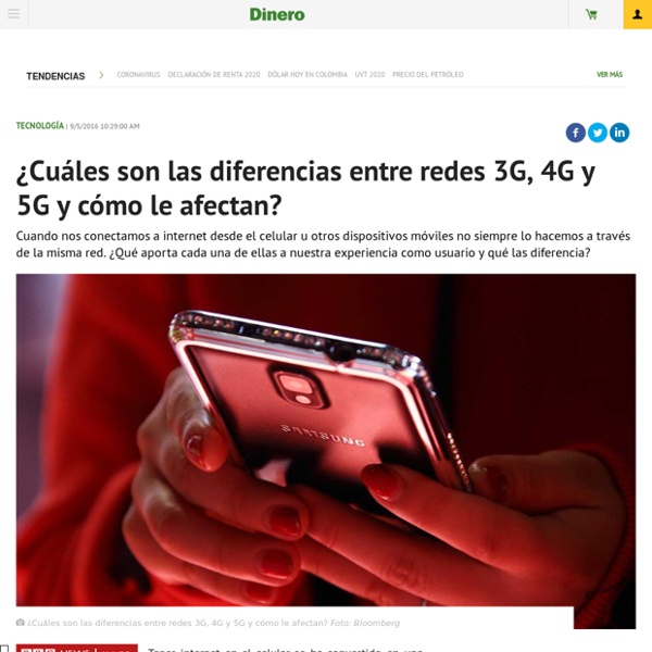 Diferencias entre redes 3G, 4G, 5G y cómo afectan el celular