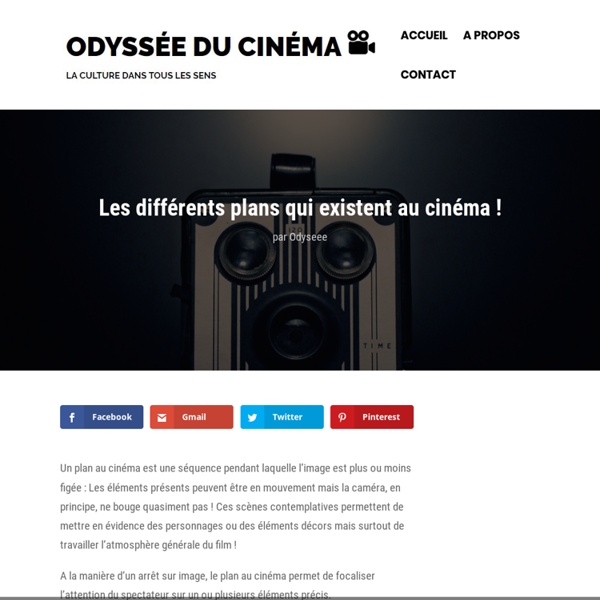 Les Plans au Cinéma