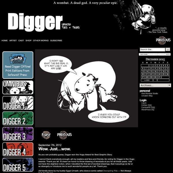 Digger by Ursula Vernon