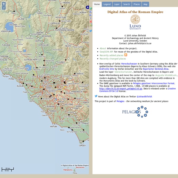 Digital Atlas of the Roman Empire