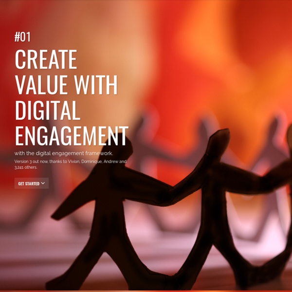 Digital Engagement Framework
