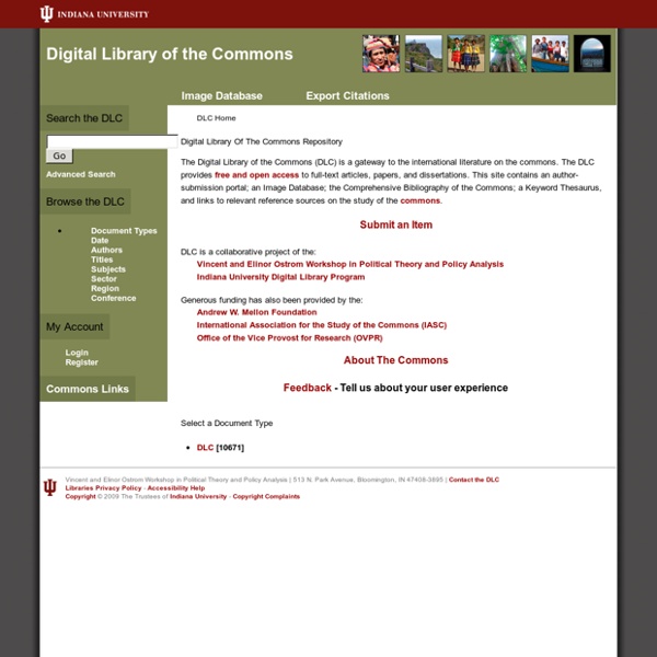 Digital Library Of The Commons