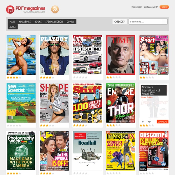Digital Magazines, Digital PDF, New magazines on your ipad, tablet and other devices