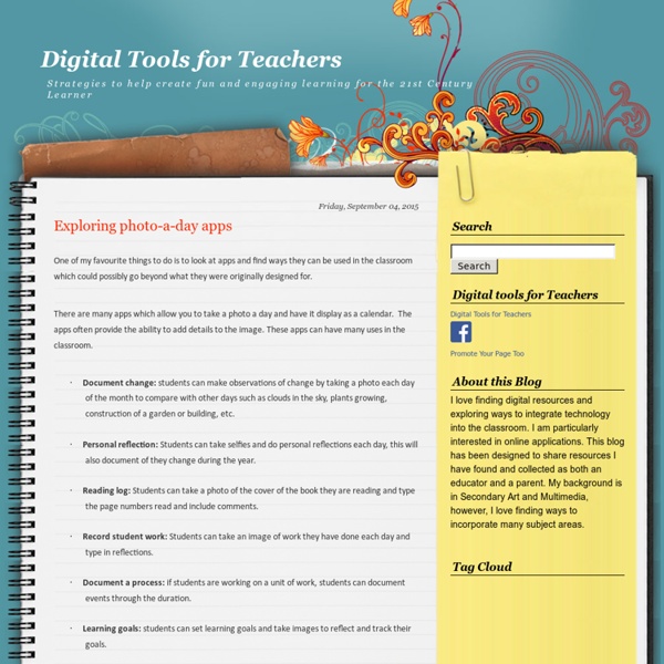 Digital Tools for Teachers