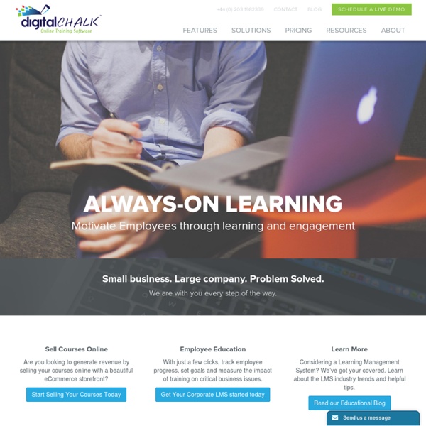 eLearning, Online Training Software