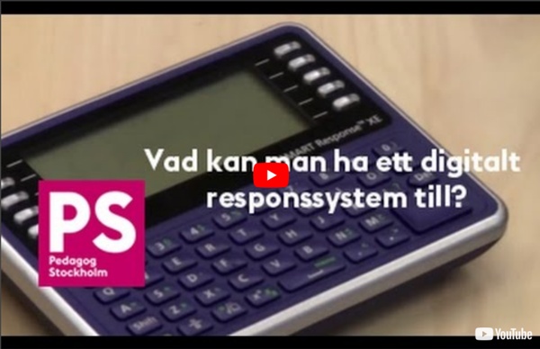 Vad kan man ha ett digitalt responssystem till?
