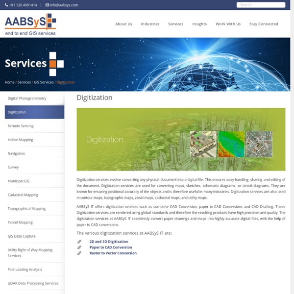 Digitization Services at AABSyS