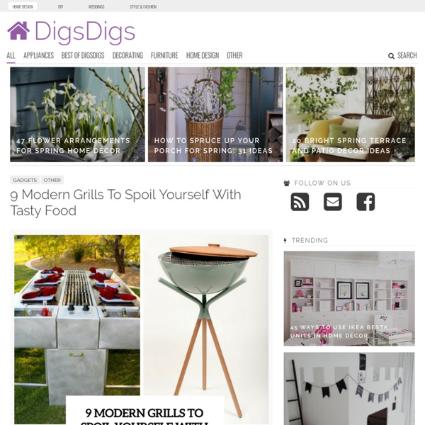Interior Decorating, Home Design, Room Ideas - DigsDigs