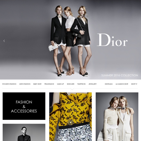 Dior official website best sale