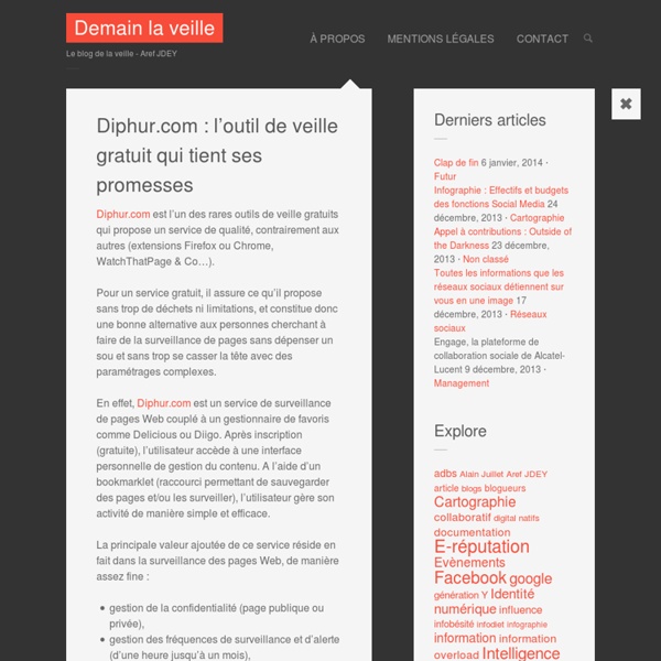 Diphur.com : l’outil de veille gratuit qui tient ses promesses