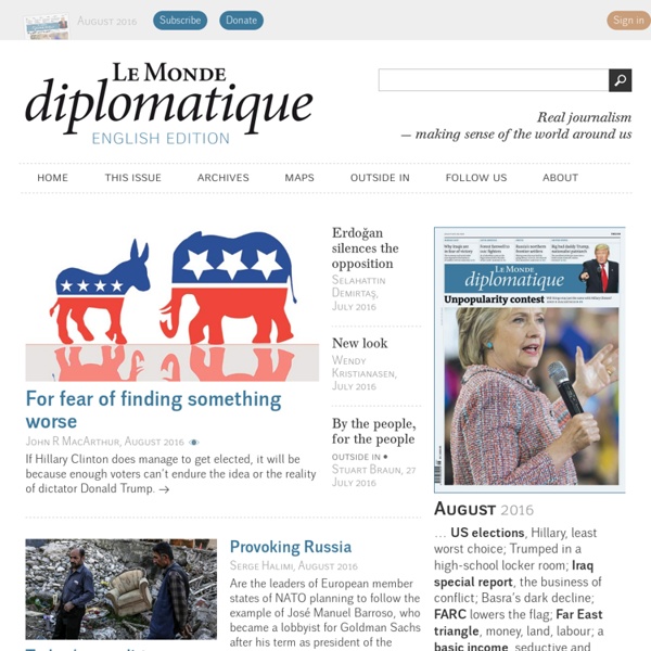 Le Monde diplomatique - English edition